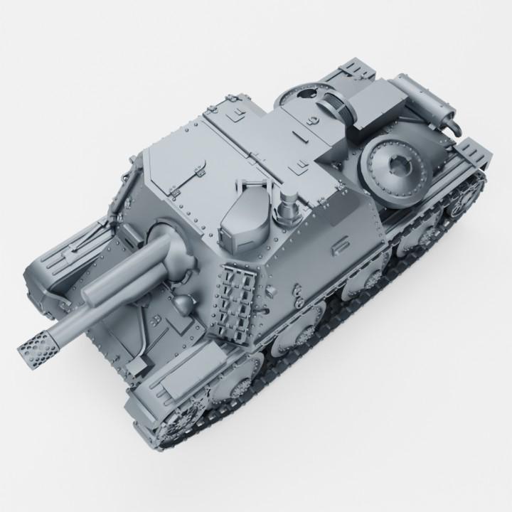BA Battlegroup Stridsvagn m/42 Self Propelled gun (Sweden, WW2) Team Yankee