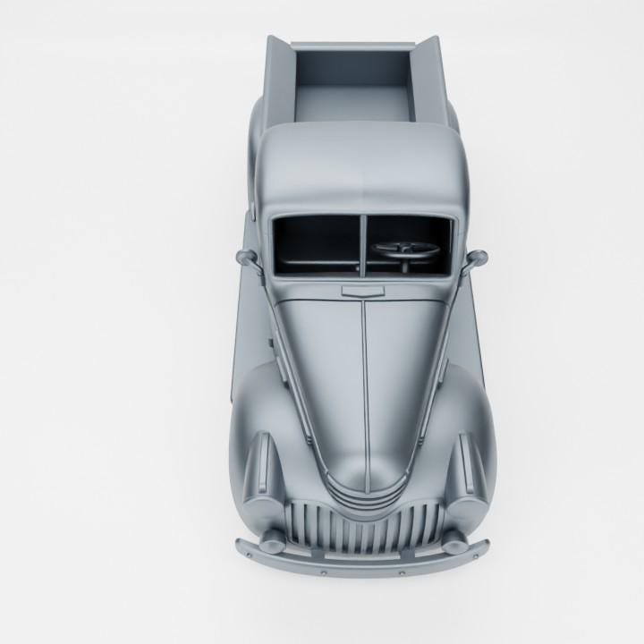 3D Printed 1942 Chevrolet 3100 Pickup Truck Miniature, WWII Vehicle Model