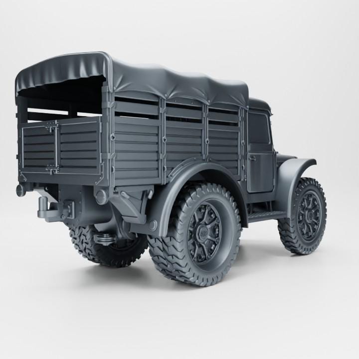 3D Printed Trattore Breda TP40 Model: 28mm WWII Wargaming Miniature