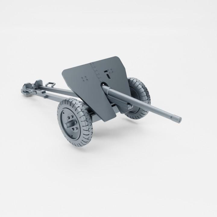 Battlegroup Imperial Japan Type_1_47mm Set of 2 Howitzer (Japan WW2) Various Scales