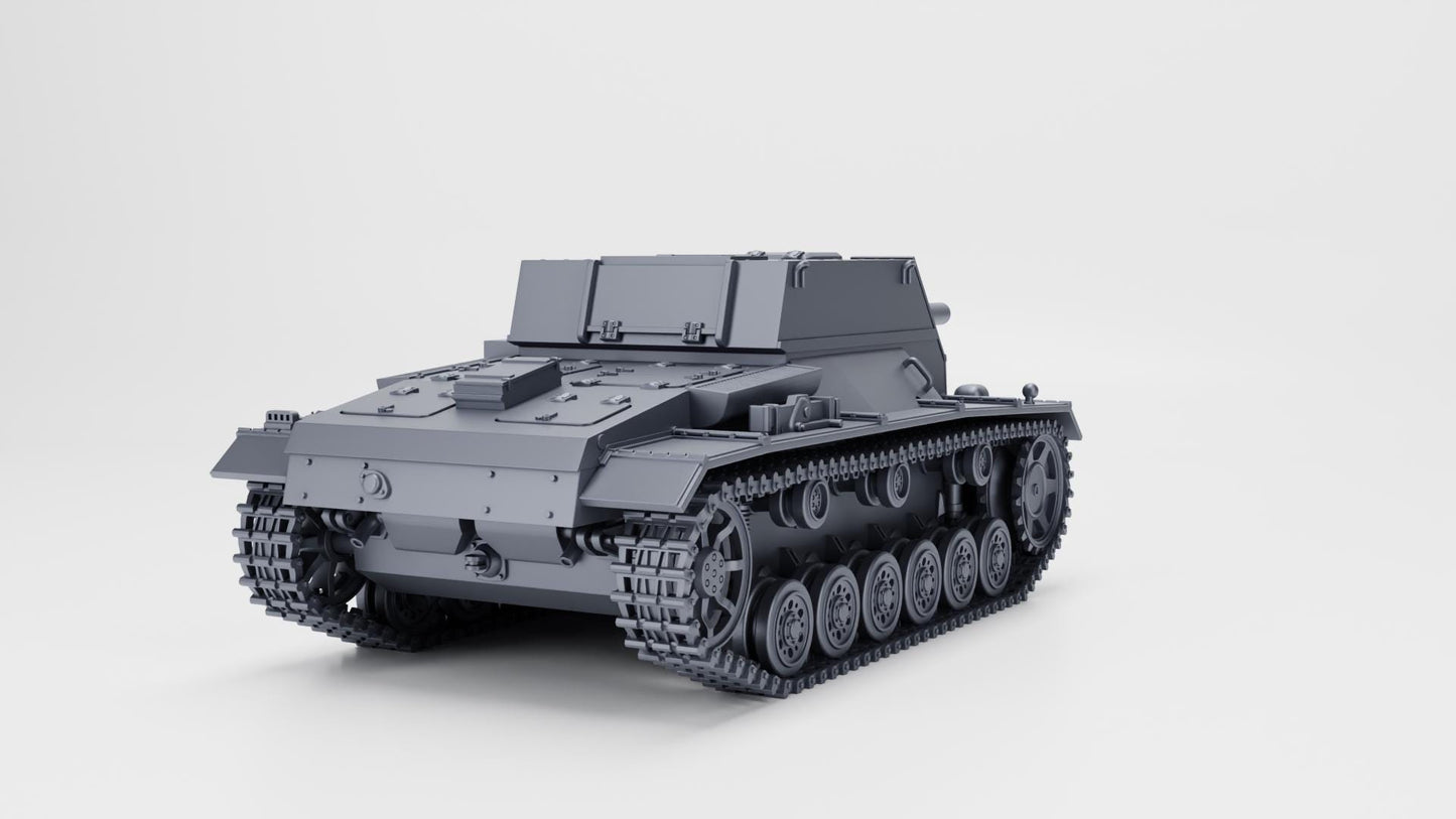 BA Battlegroup SG-122 Artsturm (Germany, WW2) Various Scales 3D Printed