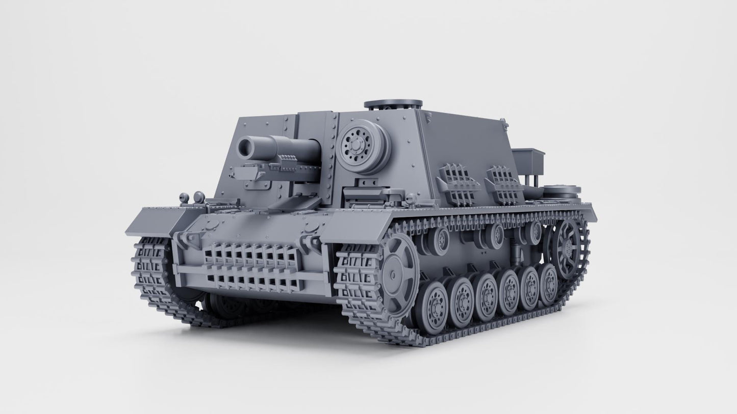 BA Battlegroup STUG 33b with Tank Man (Germany, WW2) Various Scales