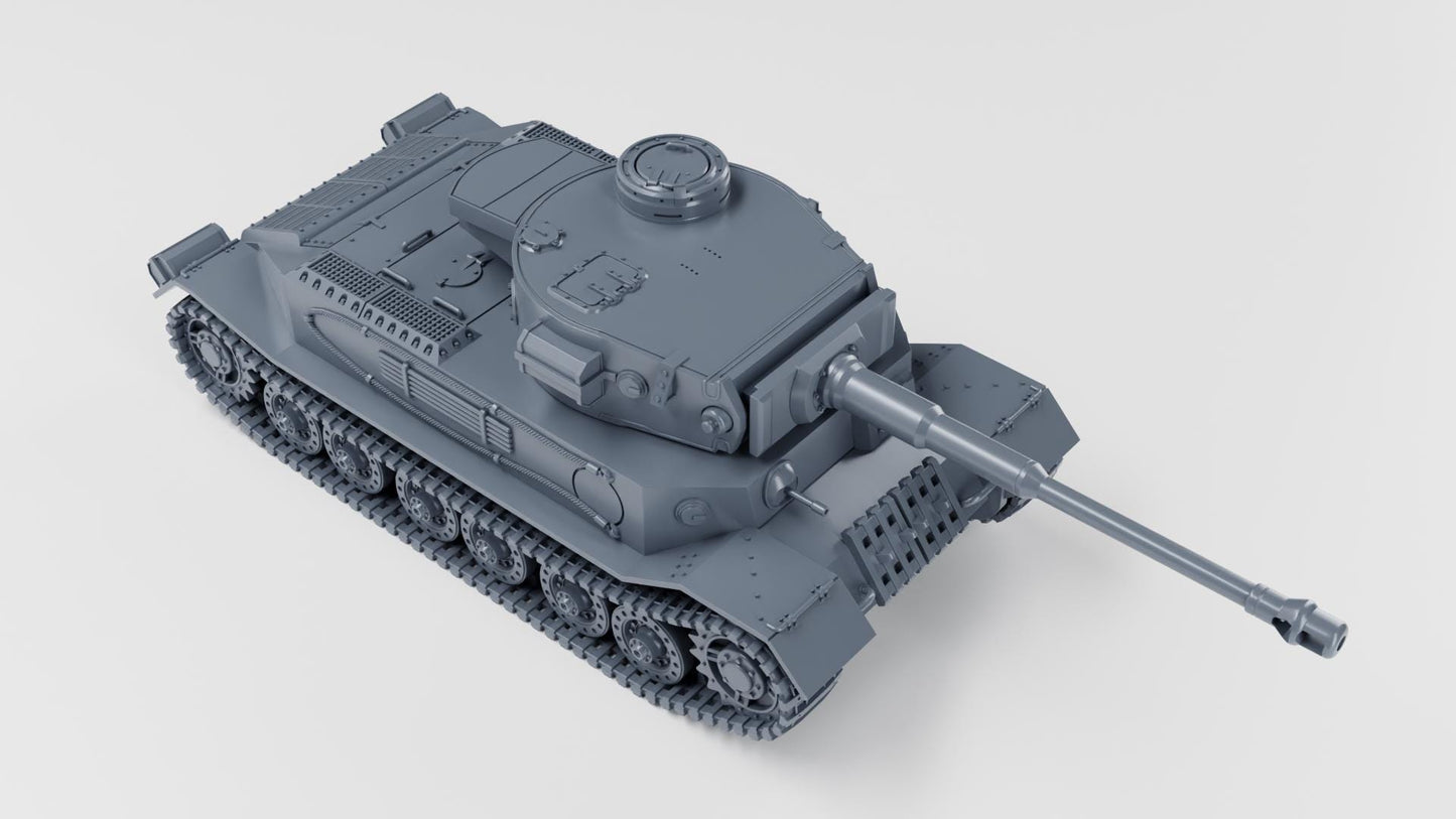 Battlegroup Tiger I - Porsche Tiger - VK 45.01(P) (Germany, WW2) Various Scales