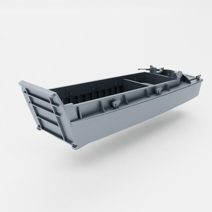 Higgins Boat Model – 3D Printed WWII Landing Craft, D-Day Diorama