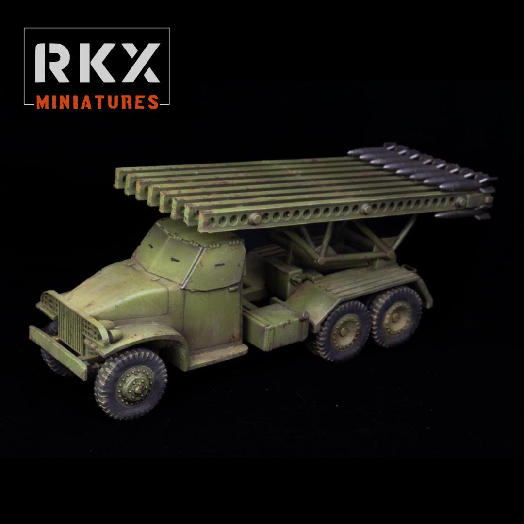 Soviet_Katyusha - Rocket Launcher (late War Fall of Berlin) (USSR) (Soviet, WW2) Various Scales BA