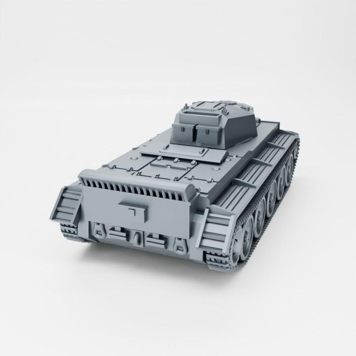 Bolt Action Battlegroup Cruiser, Mk VIII, Cromwell (A27M) 2 Versions (British, WW2)