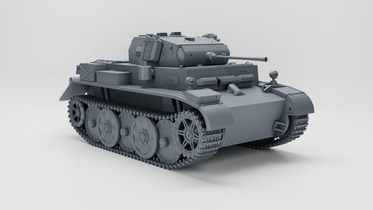 BA Battlegroup FoW Panzer II Ausf L Luchs (Germany WW2) 3D Printed Various Scales
