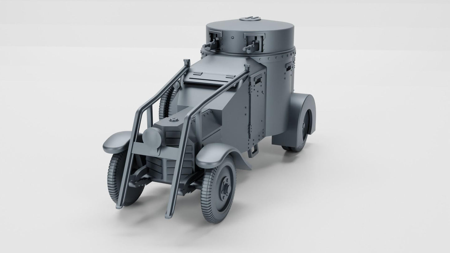 BA Battlegroup Italian Lancia 1ZM Interwar  (WW2 Italy ) 3D Printed Various Scales