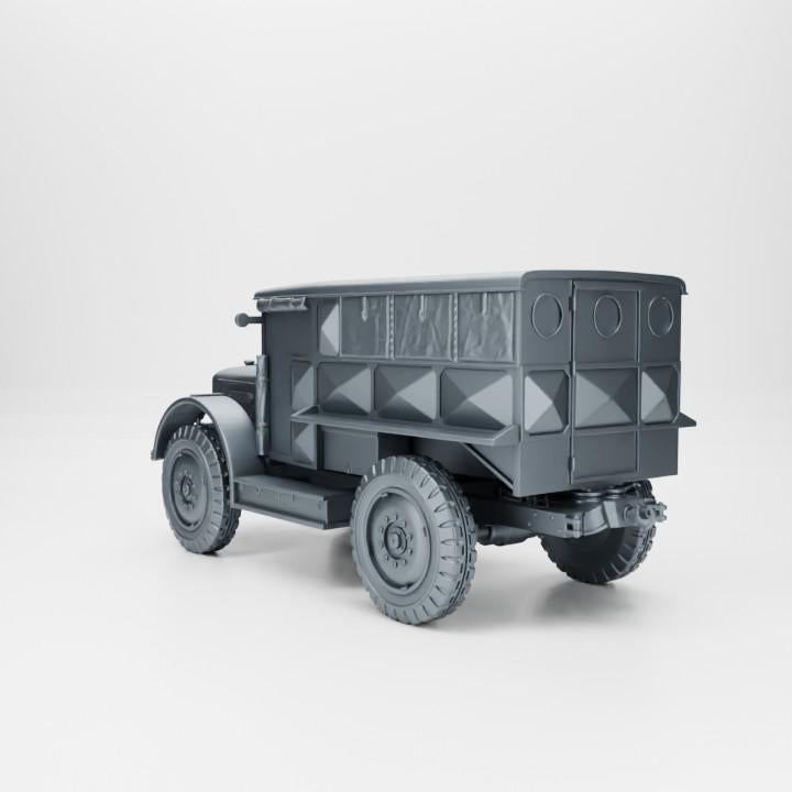 Bolt Action Battlegroup Artillery Tractor Brossel TAL 4x4 (Belgium, WW2) Various Scales