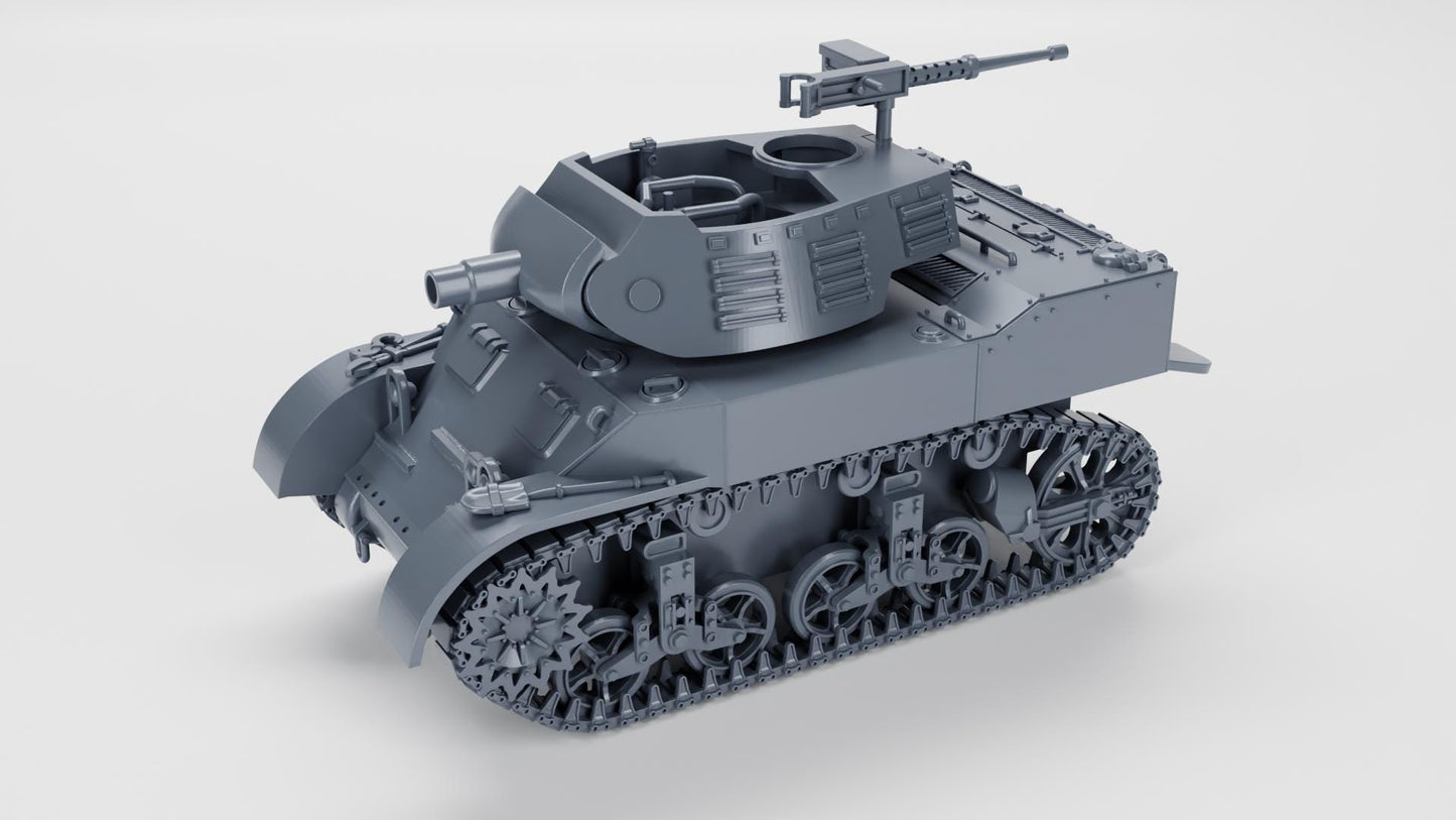 Ba Battlegroup M8 Scott Howitzer Motor Carriage (USA, WW2) Various Scales