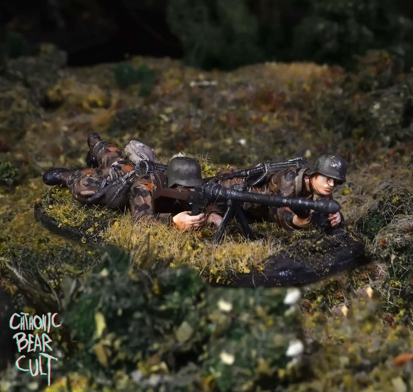 28mm WW2 German Engineers: 3D Printed Resin Miniatures