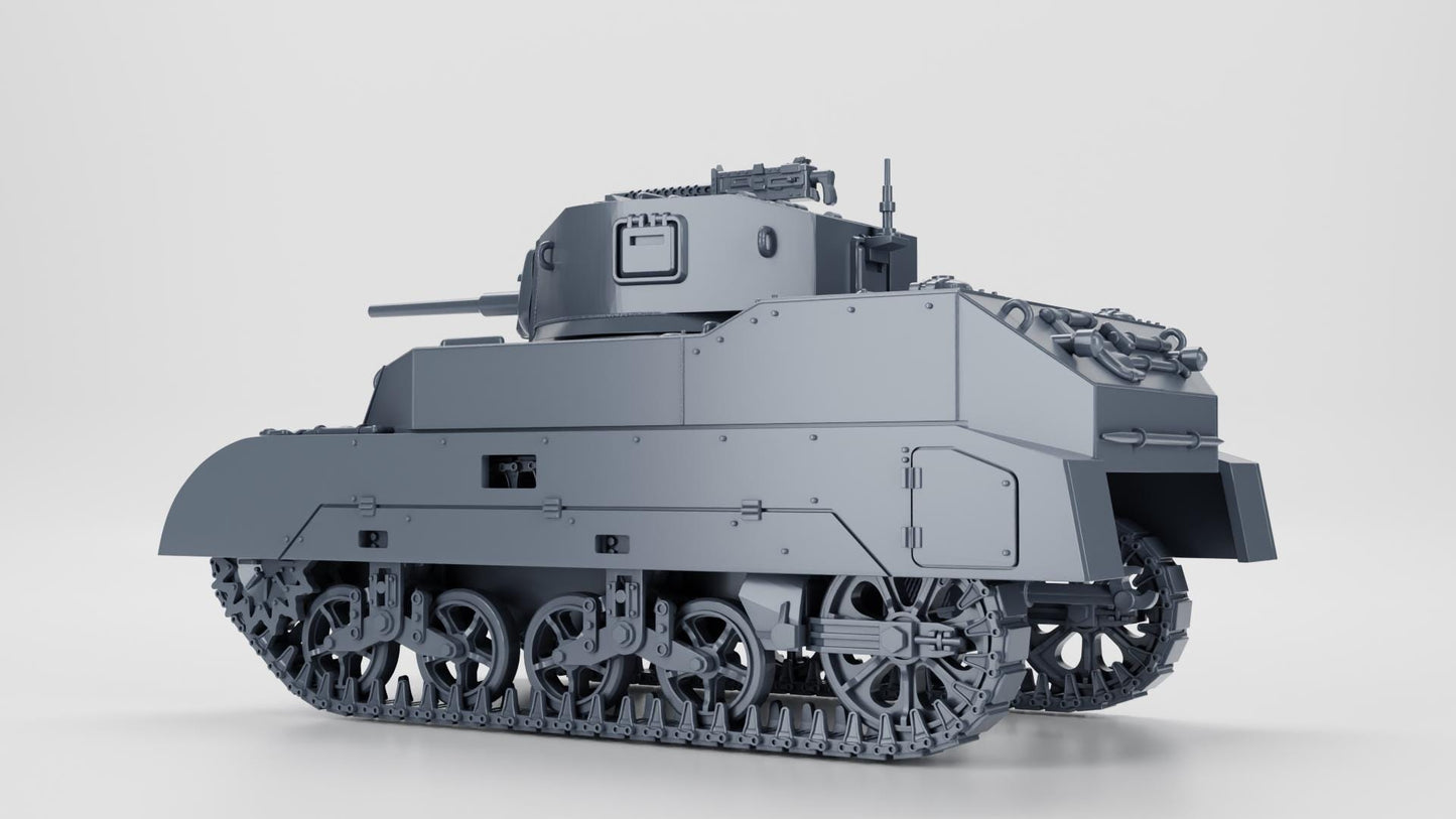 Ba Battlegroup Light Tank Stuart M5А1  (USA, WW2) Various Scales
