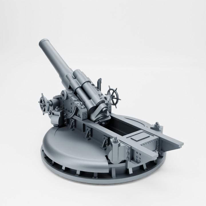 Battlegroup Imperial Japan Type_45_24cm Howitzer (Japan WW2) Various Scales