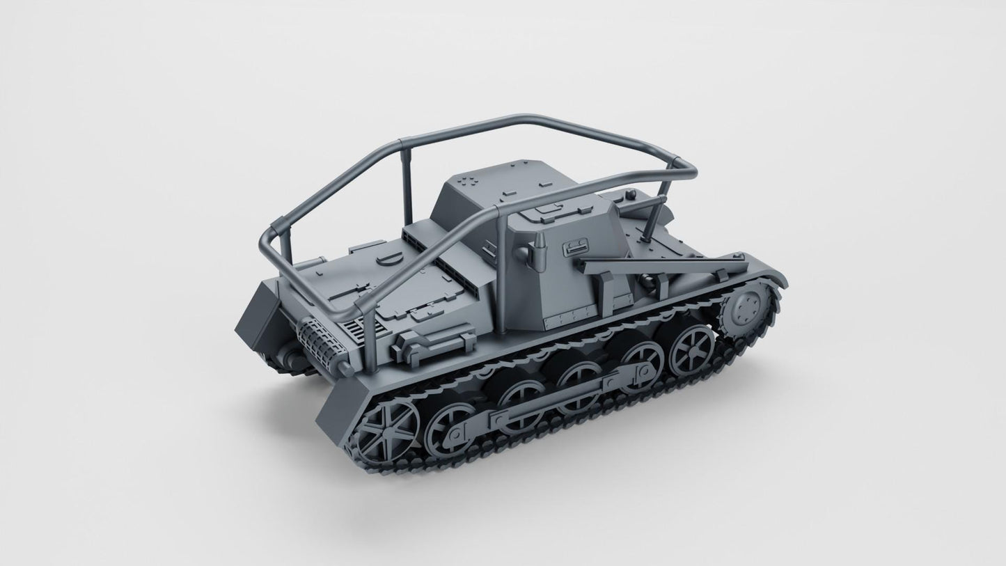 3D Printed Sd.Kfz. 265 Panzer I: Early War German Radio Vehicle