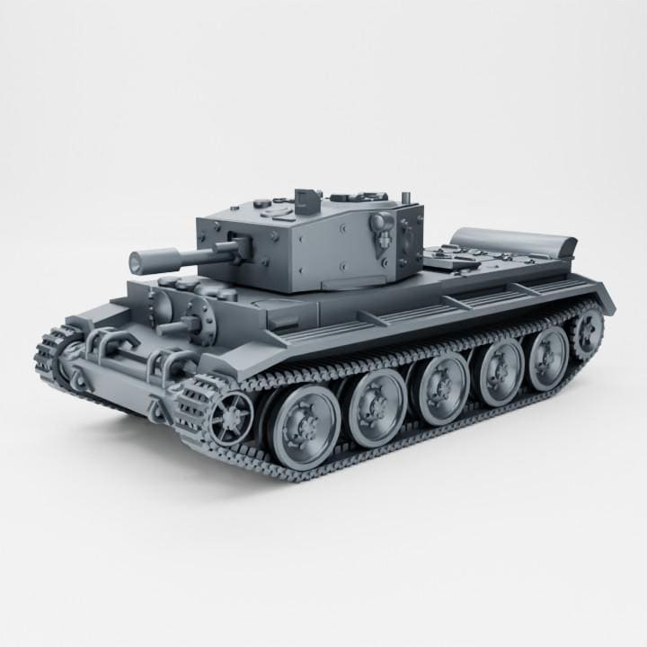 Bolt Action Battlegroup Cruiser, Mk VIII, Cromwell (A27M) 2 Versions (British, WW2)