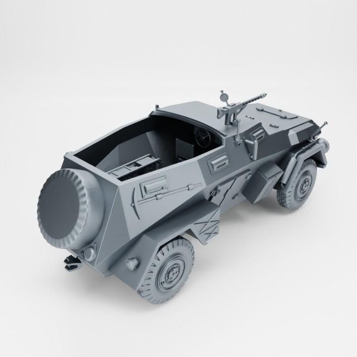 3D Printed WWII Sd.Kfz.247 Model: 28mm Wargaming Miniature