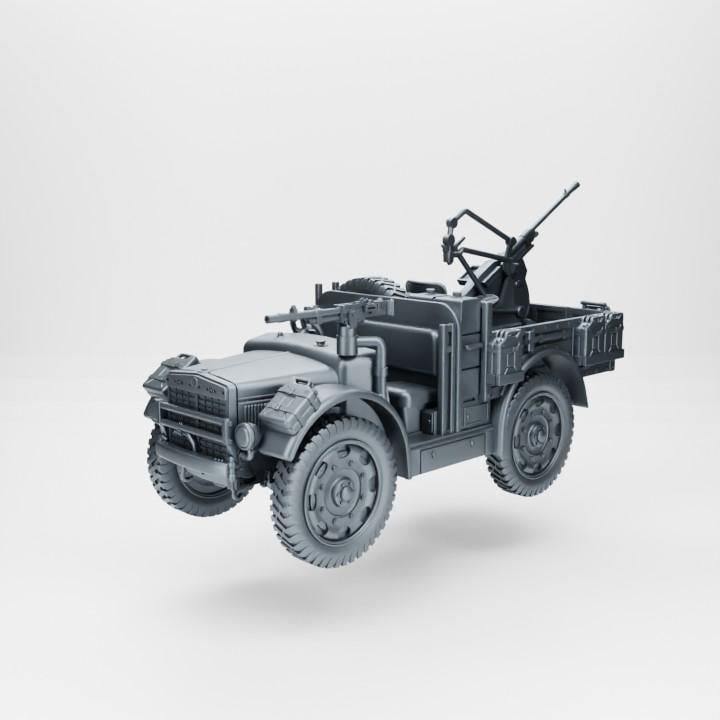 3D Printed Fiat SPA TL37 & Breda 20-65: WW2 Italian Miniature