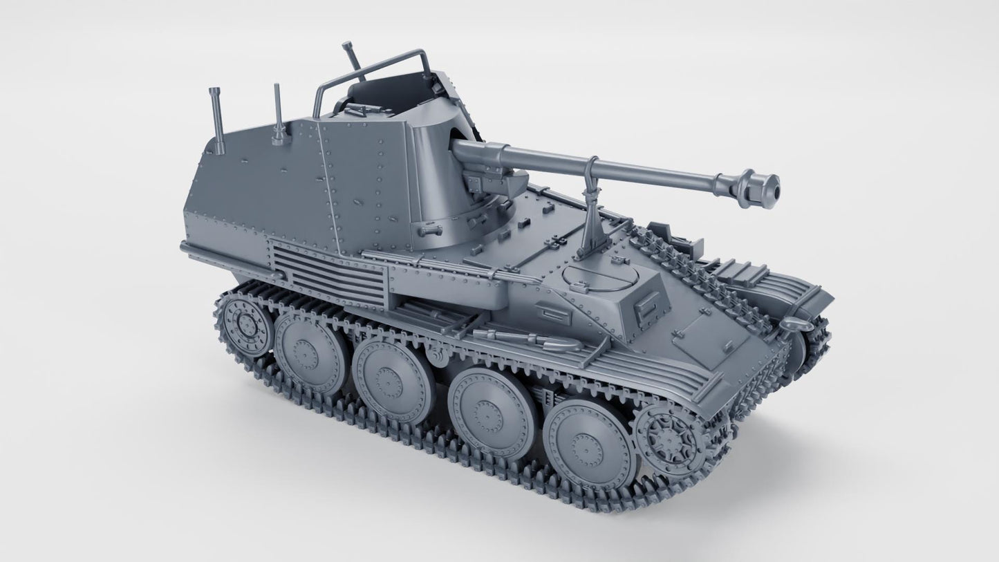 Marder III Ausf.M - Sd.Kfz.138: Resin 3D Printed Miniature