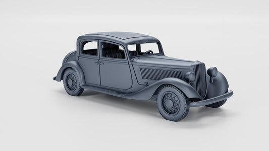 Fiat 527 Ardita – 3D Printed WWII Vehicle Miniature