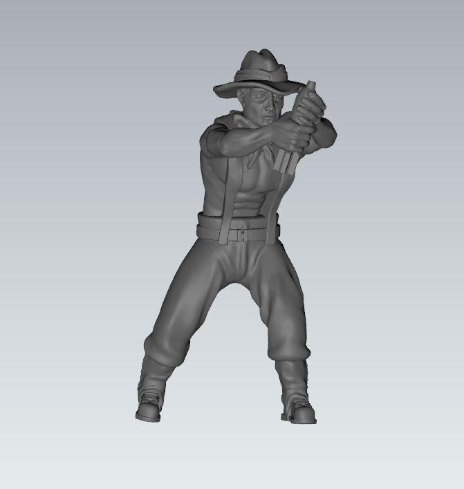 3D Printed Australian 3 inch Mortar and Crew - 1:56 Scale Miniatures