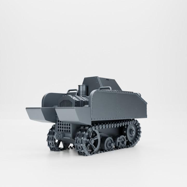 Bolt Action Battlegroup VCL Utility Tractor Type B Cavalry (Belgium, WW2) Various Scales