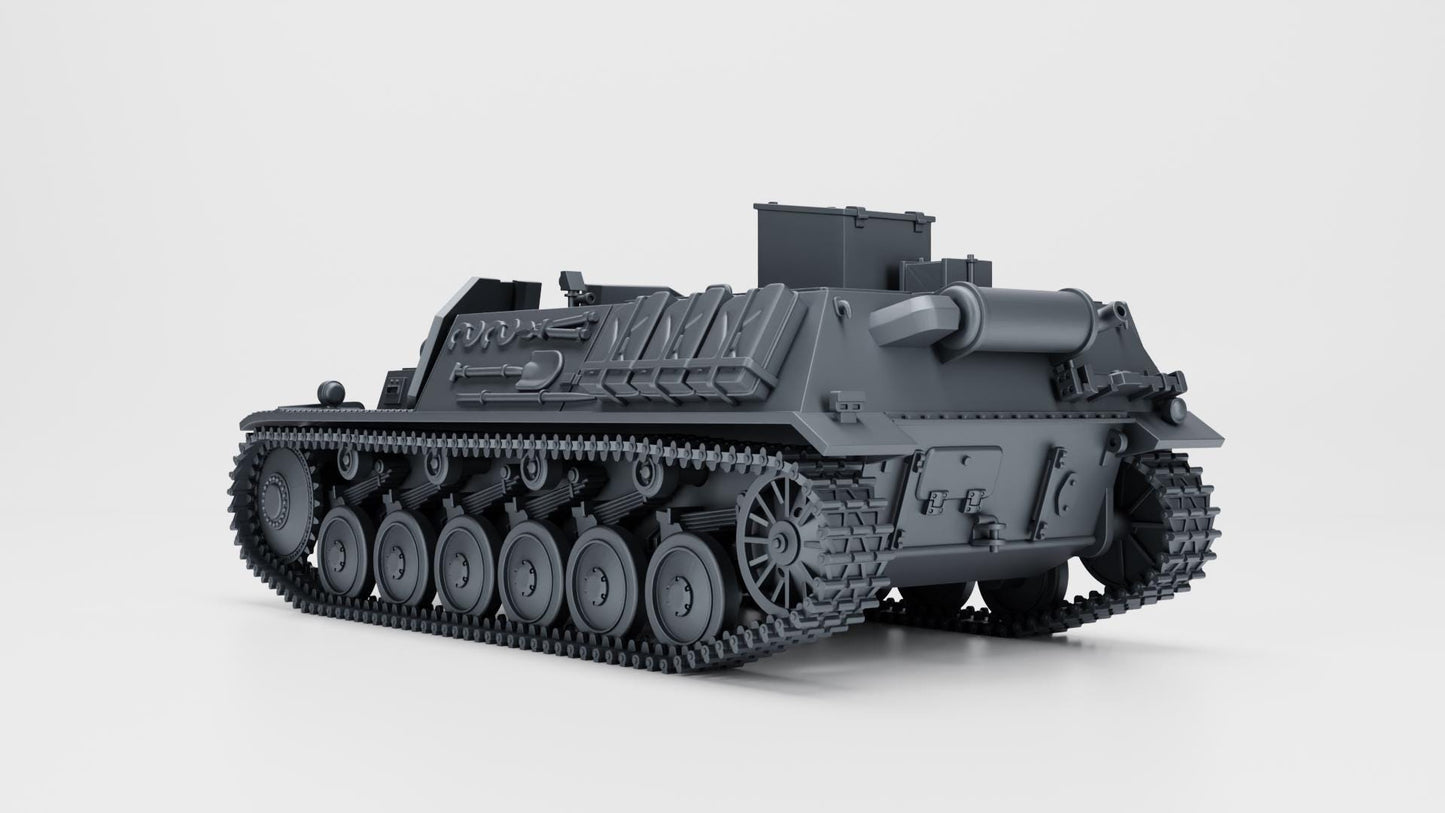 Sturmpanzer II Bison Model: 15cm sIG 33, WW2 Germany (Various Scales)
