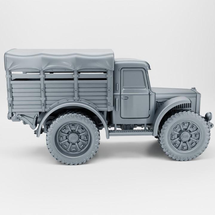 3D Printed Trattore Breda TP40 Model: 28mm WWII Wargaming Miniature