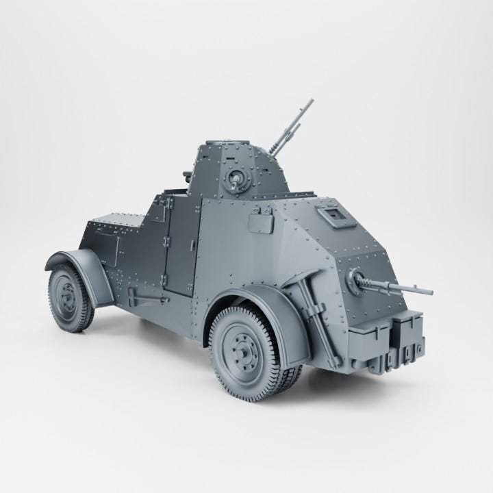 BA Battlegroup Polish Heavy Armoured car Wz.29 Ursus (Poland WW2)