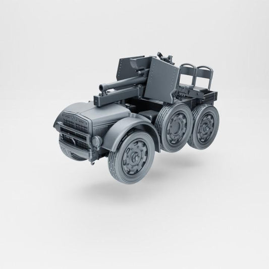 3D Printed Autocannone da 75-27 su Fiat SPA TL37 - WWII Italy