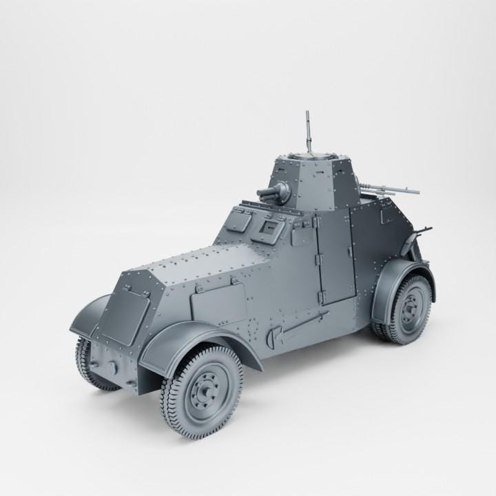 BA Battlegroup Polish Heavy Armoured car Wz.29 Ursus (Poland WW2)