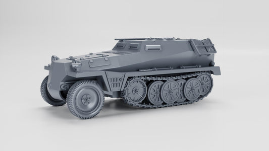 3D Printed WWII Sd.Kfz.253 Model - 28mm Tabletop Wargaming