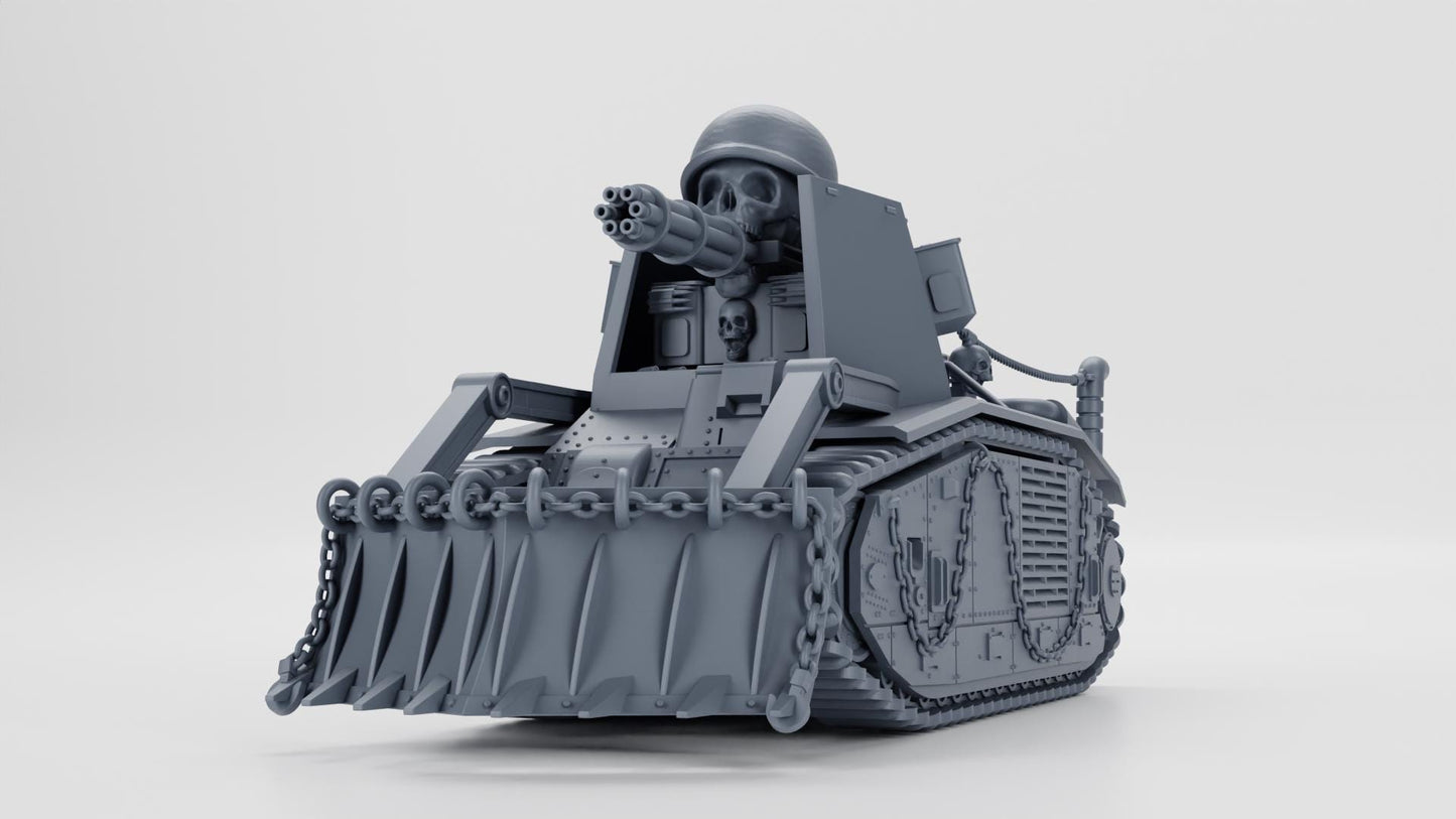 Heavy tank Char B1 (France, WW2)  K47 Fallout Gaslands Weird War II 1-64