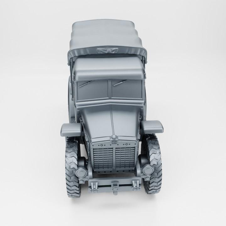 3D Printed Trattore Breda TP40 Model: 28mm WWII Wargaming Miniature