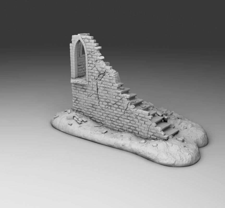 Wargaming Terrain   Arab Wall | 3D Printed Miniatures in 1:56 Scale Various Scales