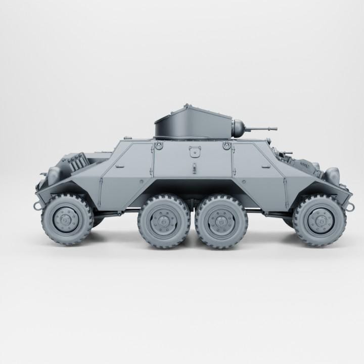 3D Printed Steyr ADGZ Model: 28mm WWII Wargaming Miniature