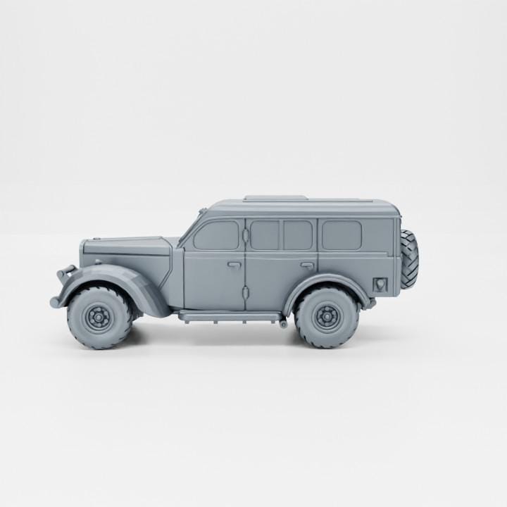 BA Battlegroup Heavy Utility Car Ford WOA 2 ( Commonwealth, WW2)