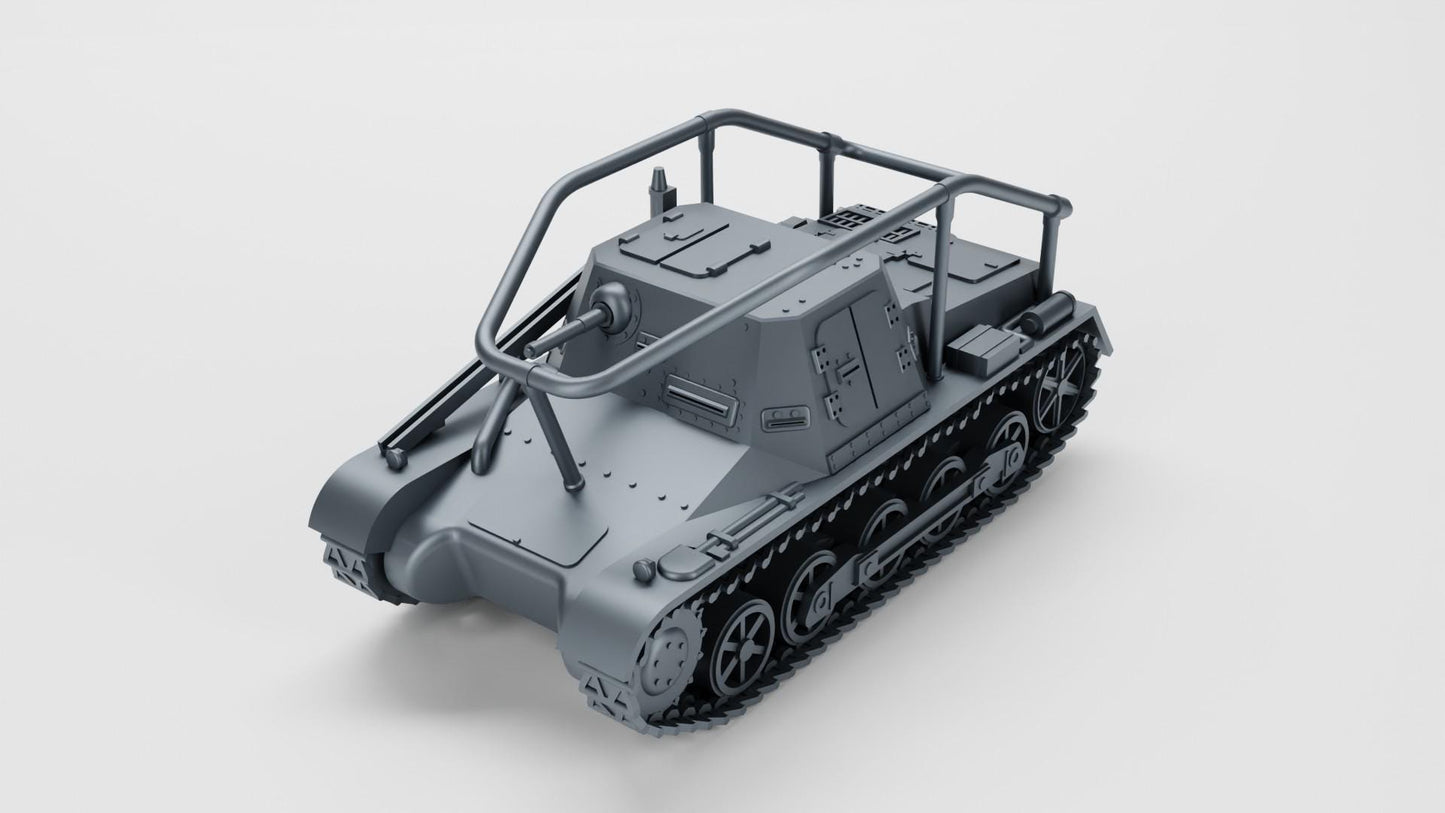 3D Printed Sd.Kfz. 265 Panzer I: Early War German Radio Vehicle