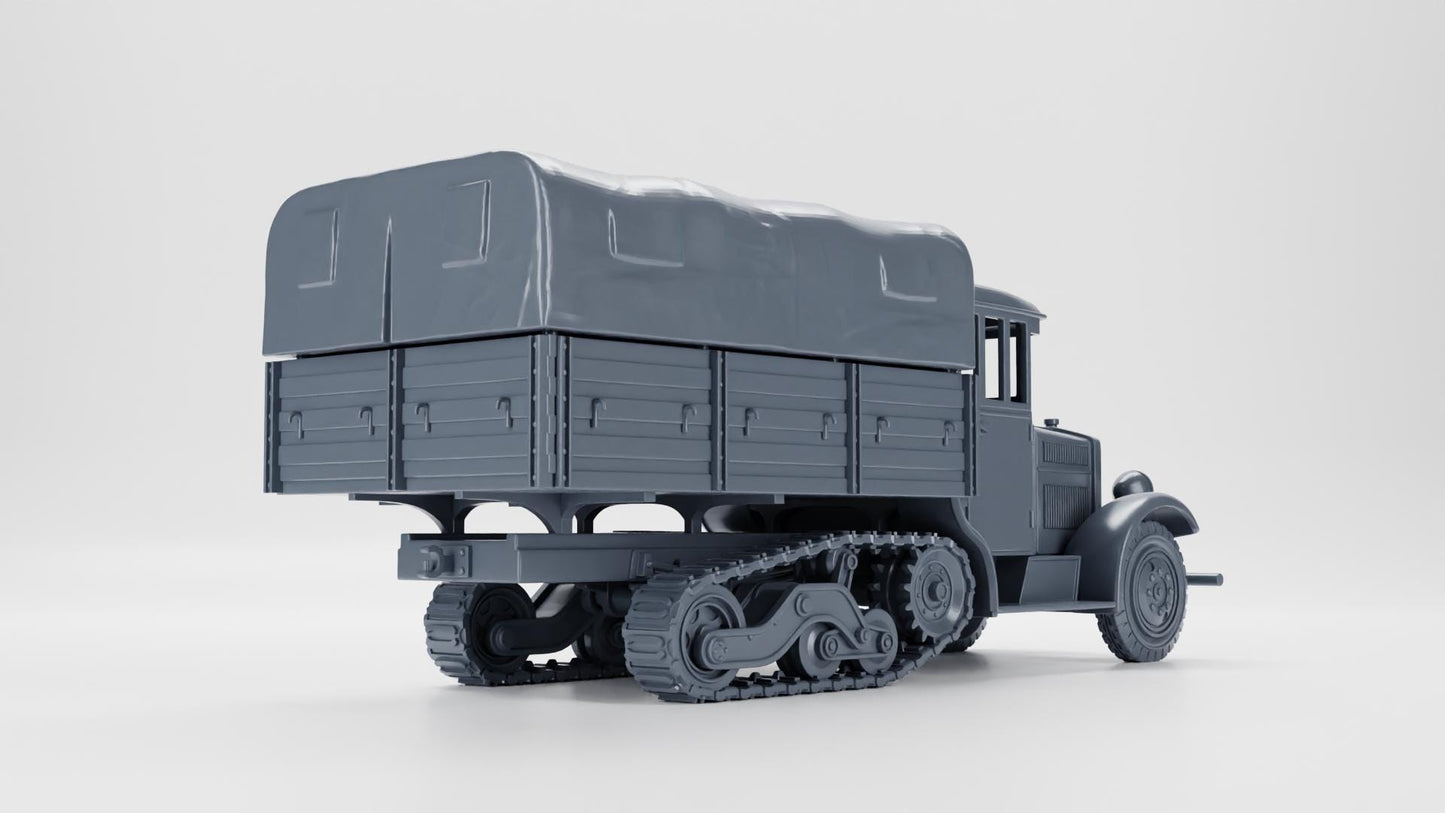 Bolt Action Battlegroup Artillery tractor C4P (Half-track Wz.34) (Poland WW2)