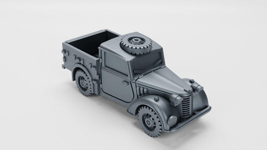 BA Battlegroup Austin Tilly Pick up open  (WW2 Commonwealth) 3D Printed Various Scales