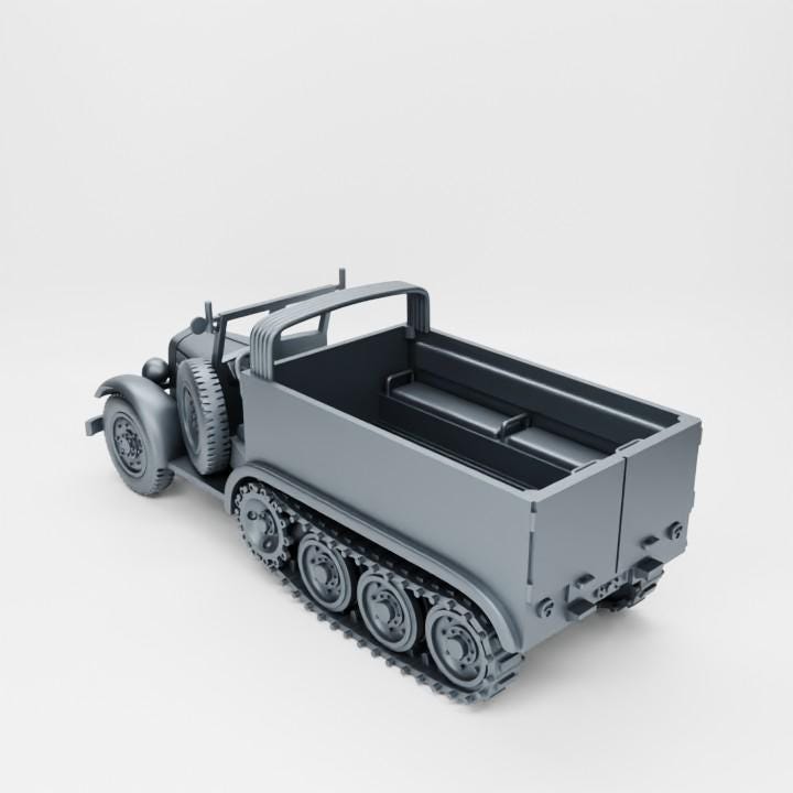 BA Battlegroup Half-Track Supply Truck - wz.39 PZInż 222 (Poland WW2)