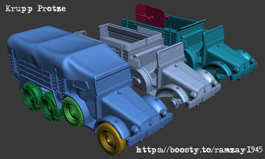 BA Battlegroup Krupp Protze (M)  (Hungary, WW2) Various Scales