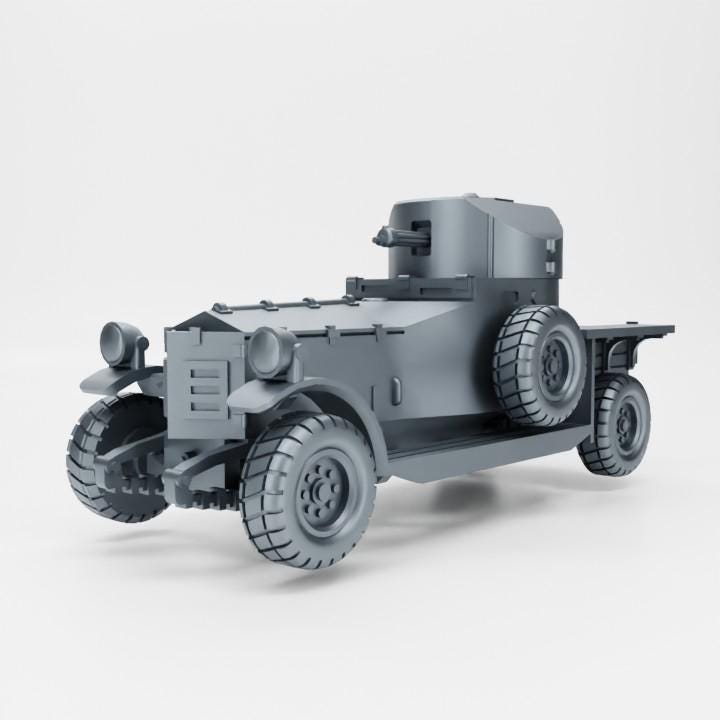 Bolt Action Battlegroup British Rolls-Royce armoured car Early War (Uk WW2)
