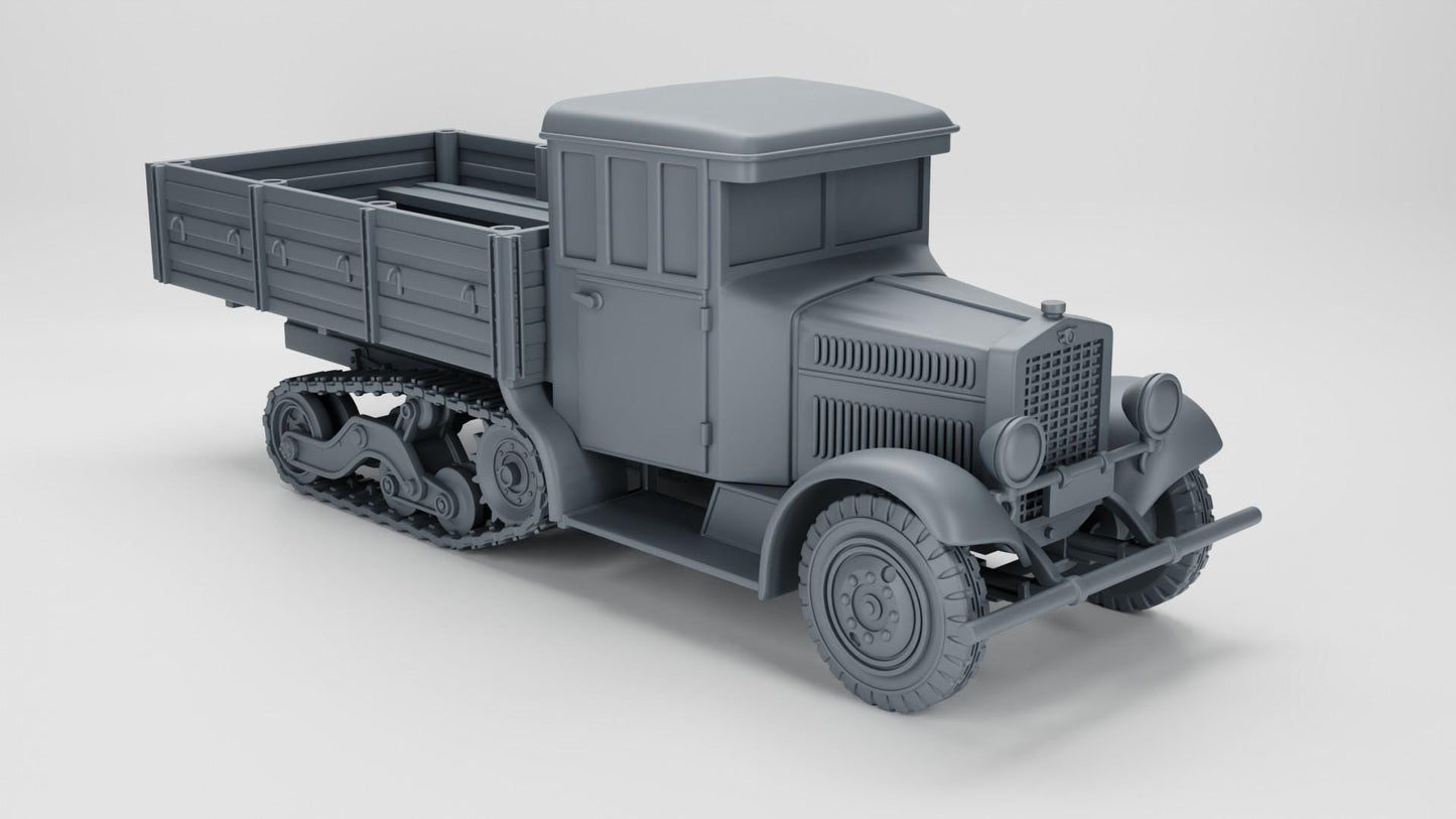 Bolt Action Battlegroup Artillery tractor C4P (Half-track Wz.34) (Poland WW2)