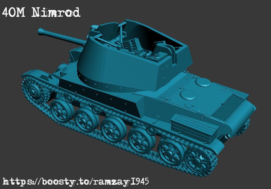 BA Battlegroup Nimrod (M) (Hungary, WW2) Various Scales