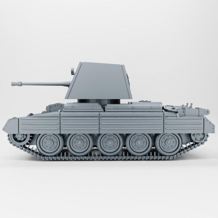 Cruiser Tank MK I AA Version  (UK, WW2) Various Scales  3D Printed