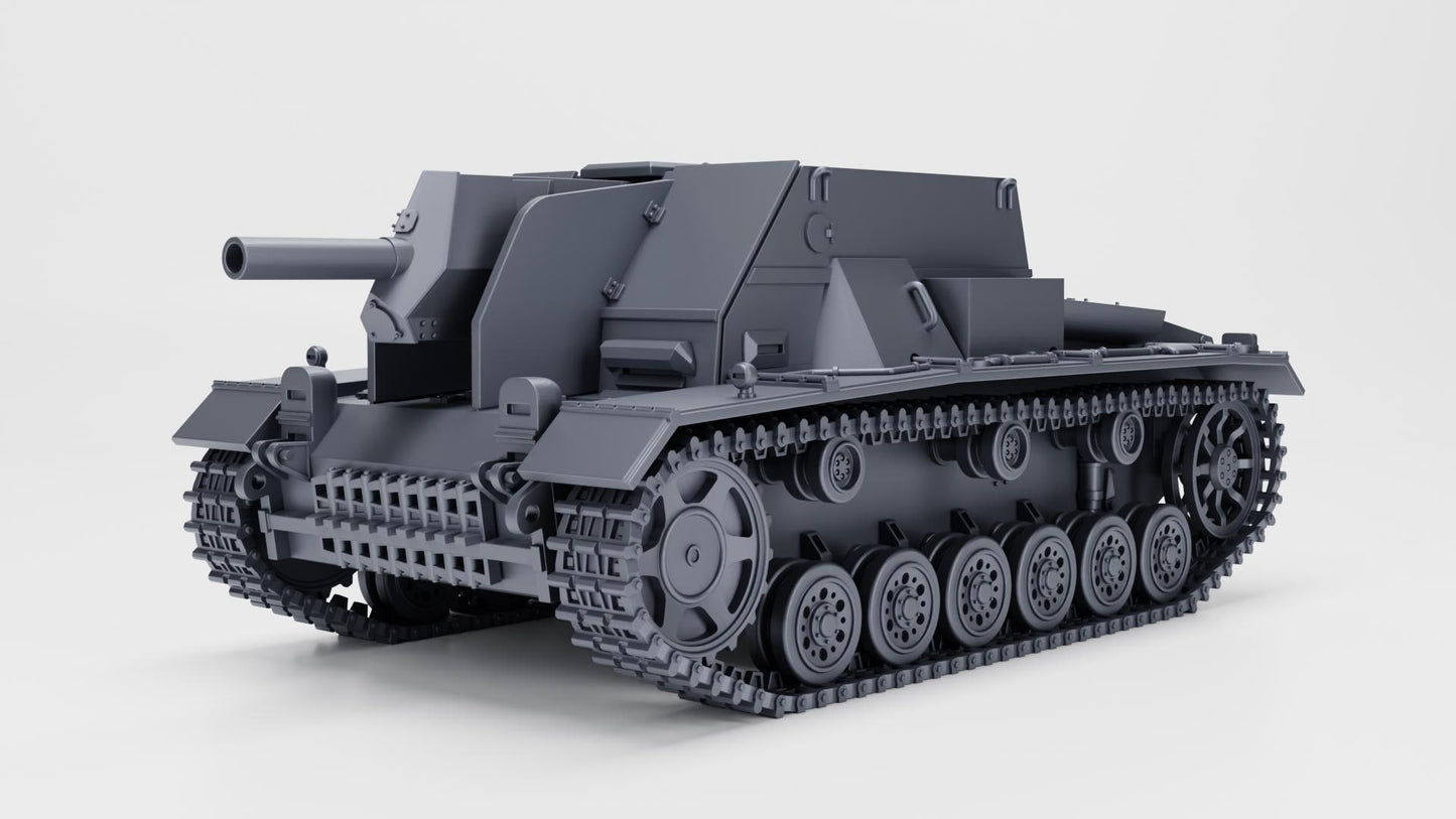 BA Battlegroup SG-122 Artsturm (Germany, WW2) Various Scales 3D Printed