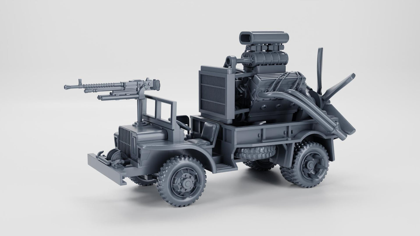 Ford GTB Burma Jeep (US, WW2) K47 Fallout Gaslands Weird War II 1-64