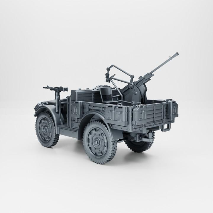 3D Printed Fiat SPA TL37 & Breda 20-65: WW2 Italian Miniature