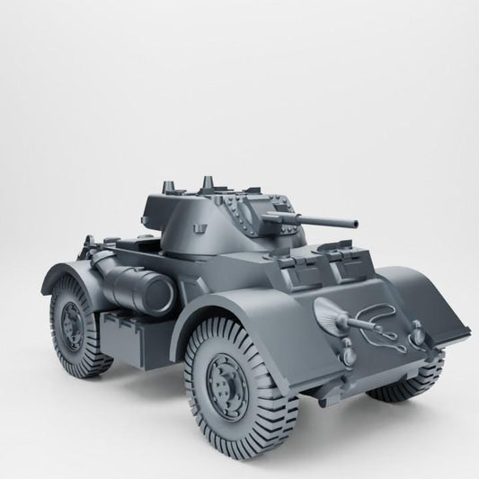 Staghound T17E1 – WWII Armoured Car | High-Detail 3D Printed Resin Model | Multiple Scales for Wargaming & Historical Dioramas