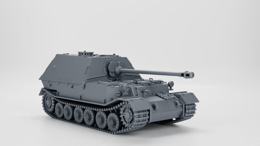 Panzerjager Tiger "Elefant" Model: 8.8 cm PaK 43, WW2 Germany (Various Scales)